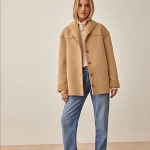 NWT Reformation Gramercy Coat Size Xsmall